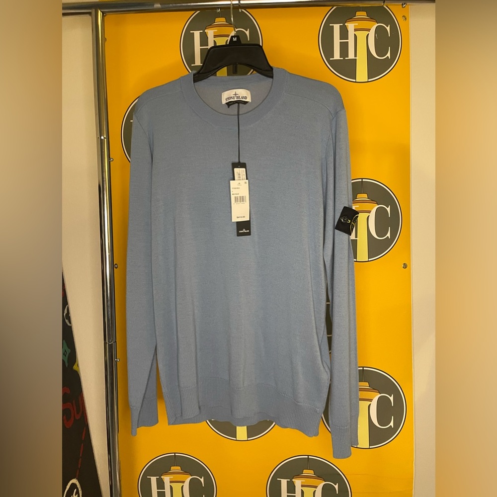 Stone Island Sweater Mid Blue
